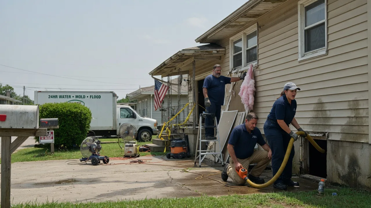 Water Damage Repair in Silsbee, TX near me